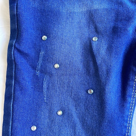Girls Beautees Jeans with Rhinestones - Picture 3 of 5